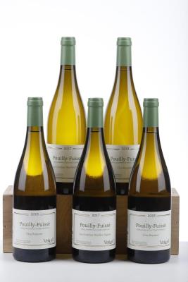 POUILLY FUISSE LES COMBES VIEILLES VIGNES 2*2017 + CLOS REYSSIER 3*2018  - Verget - 5 Bottles