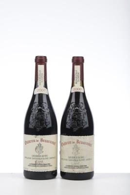 CHATEAUNEUF DU PAPE BEAUCASTEL 2000 + 07 Beaucastel - 2 Bottles