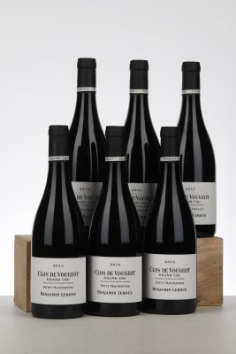 CLOS VOUGEOT PETIT MAUPERTUIS 2015 - Benjamin Leroux - 6 Bottles - Owc 6