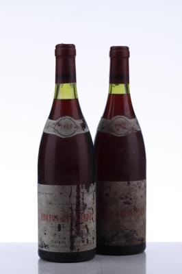 CORTON BRESSANDES 1985 - Daniel Senard - 2 Bottles