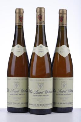 RIESLING CLOS ST URBAIN RANGEN DE THANN 1999 - Zind Humbrecht - 3 Bottles