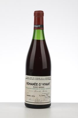 ROMANEE ST VIVANT 1975 - Domaine de la Romanee Conti - 1 Bottle