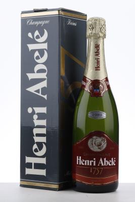 HENRI ABELE BRUT 1989 - Henri Abele - 1 Bottle - Oc 1