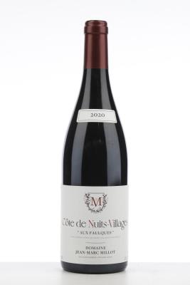 COTE DE NUITS VILLAGES AUX FAULQUES 2020 - Jean Marc Millot - 1 Bottle