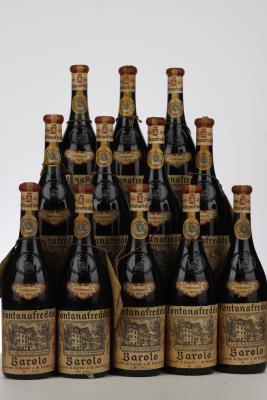 BAROLO 1974 - Fontanafredda - 12 Bottles