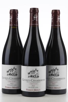 GEVREY CHAMBERTIN JUBILE 30 ANS 2022 - Perrot Minot - 3 Bottles