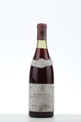 BOURGOGNE HAUTES COTES DE NUITS CUVEE DES DAMES DE VERGY 1978 - Dominique Guyon - 1 Bottle