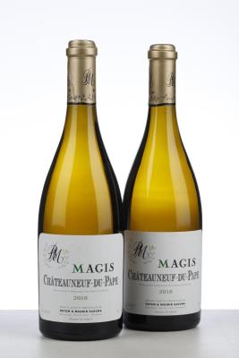 CHATEAUNEUF DU PAPE MAGIS BLANC 2018 - Rotem et Mounir Saouma - 2 Bottles
