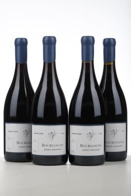 BOURGOGNE ROUGE GRAND ORDINAIRE 2012 - Arnaud Ente - 4 Bottles