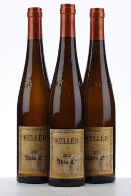 ABST ERDE WESTHOFEN BRUNNENHAUSCHEN RIESLING TROCKEN GG 2015 - Keller - 3 Bottles