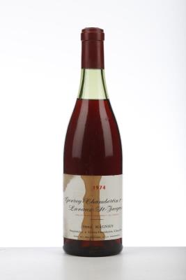 GEVREY CHAMBERTIN LAVAUX ST JACQUES 1974 - Henri Magnien - 1 Bottle