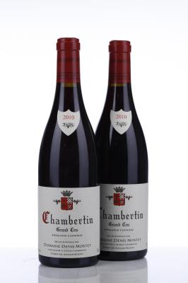 CHAMBERTIN 2010 - Denis Mortet - 2 Bottles