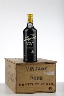 NIEPOORT VINTAGE PORT 2000 - Niepoort - 6 Bottles - Owc 6