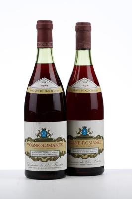 VOSNE ROMANEE 1970 - Domaine du Clos Frantin - 2 Bottles
