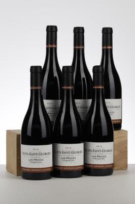 NUITS ST GEORGES LES PROCES 2014 - Arnoux Lachaux - 6 Bottles