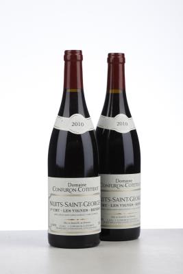 NUITS ST GEORGES LES VIGNES RONDES 2010 - Confuron Cotedidot - 2 Bottles