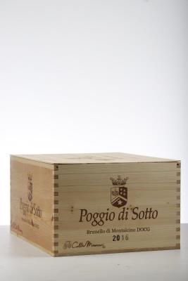 BRUNELLO DI MONTALCINO 2016 - Poggio di Sotto - 6 Bottles - Owc 6