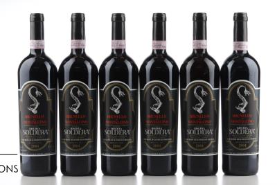 BRUNELLO DI MONTALCINO CASE BASSE RISERVA 2004 - Soldera  - 6 Bottles
