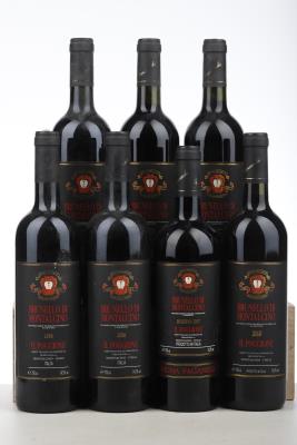 BRUNELLO DI MONTALCINO IL POGGIONE 3*2006 + 3*2010 + RISERVA 1*2007   - Franceschi - 7 Bottles
