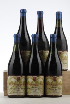 SAVIGNY LES BEAUNE LES PEUILLETS 1957 - Mb - 6 Bottles