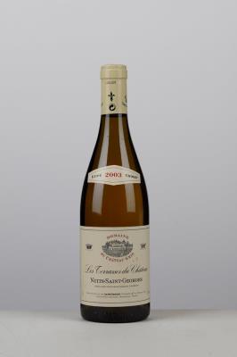 NUITS ST GEORGES BLANC LES TERRASSES DU CHATEAU 2003 - Lupe Cholet - 1 Bottle