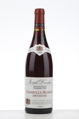 CHAMBOLLE MUSIGNY LES AMOUREUSES 1989 - Joseph Drouhin - 1 Bottle