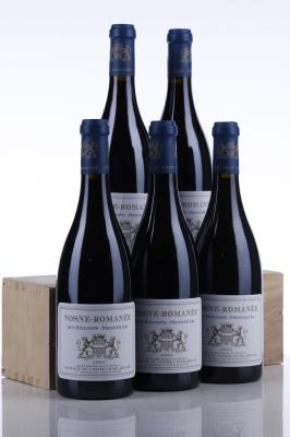 VOSNE ROMANEE AUX REIGNOTS 2004 - Comte Liger Belair - 5 Bottles - Owc 12