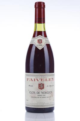 CLOS DE VOUGEOT 1990 - Faiveley - 1 Bottle