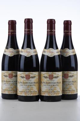NUITS ST GEORGES LES VAUCRAINS 2006 - Robert Chevillon - 4 Bottles