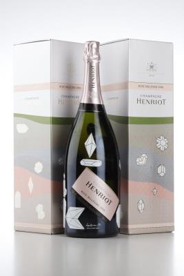 HENRIOT BRUT ROSE CREATION LE GENTIL GARCON 1990 - Henriot - 2 Magnums - Oc 1