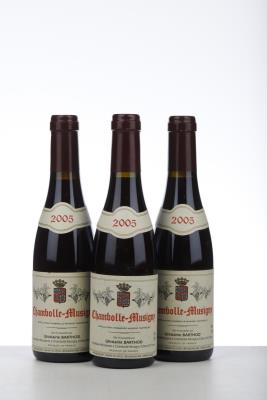 CHAMBOLLE MUSIGNY 2005 - Ghislaine Barthod - 3 x 0,375Ltr