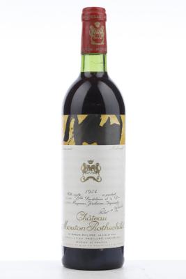 MOUTON ROTHSCHILD 1974 - Mc - 1 Bottle