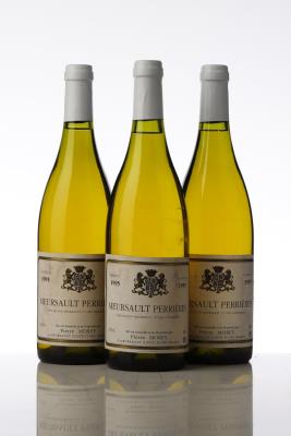 MEURSAULT PERRIERES 1995 - Pierre Morey - 3 Bottles