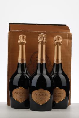 LAURENT PERRIER GRANDE CUVEE ALEXANDRA ROSE 2007 - Laurent Perrier - 3 Bottles - Oc 3