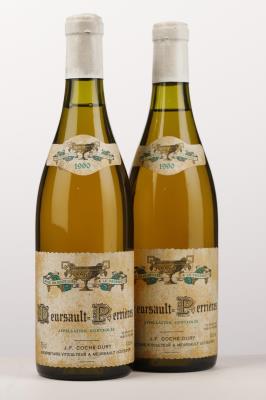 MEURSAULT PERRIERES 1990 - Coche Dury - 2 Bottles