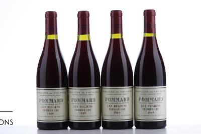 POMMARD LES RUGIENS 1989 - Domaine de Courcel - 7 Bottles