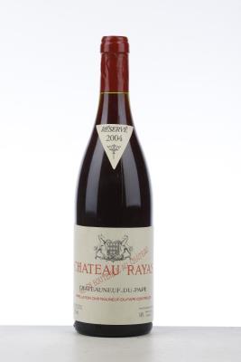 CHATEAUNEUF DU PAPE RAYAS 2004 - Reynaud - 1 Bottle