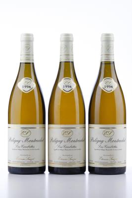 PULIGNY MONTRACHET LES COMBETTES 1998 - Etienne Sauzet - 3 Bottles