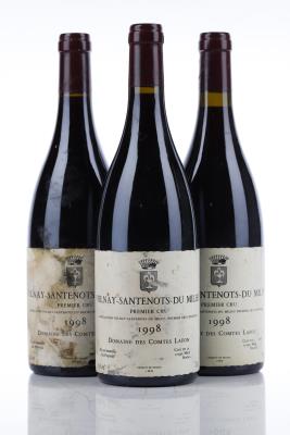 VOLNAY SANTENOTS DU MILIEU 1998 - Comtes Lafon - 3 Bottles