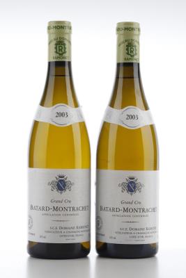 BATARD MONTRACHET 2003 - Ramonet - 2 Bottles