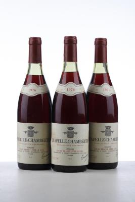 CHAPELLE CHAMBERTIN 1976 - Louis Trapet - 3 Bottles