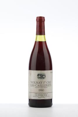 VOLNAY CAILLERETS 1980 - La Pousse dOr - 1 Bottle