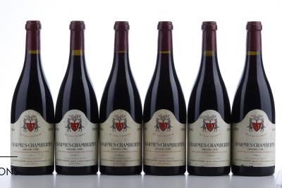 CHARMES CHAMBERTIN 1990 - Geantet Pansiot - 6 Bottles