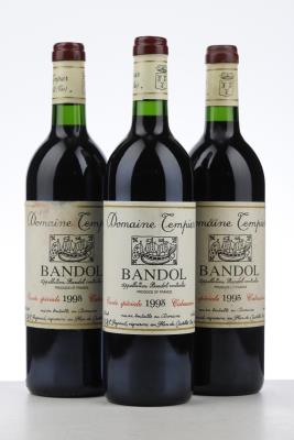 BANDOL CUVEE SPECIALE CABASSAOU 1995 - Tempier - 3 Bottles
