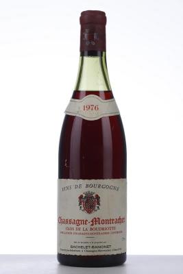 CHASSAGNE MONTRACHET CLOS DE LA BOUDRIOTTE 1976 - Bachelet Ramonet - 1 Bottle