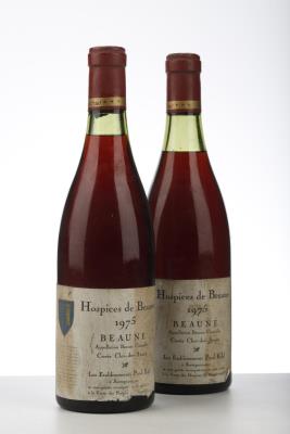 HOSPICES DE BEAUNE BEAUNE CUVEE CLOS DES AVAUX 1975 - Hospices de Beaune - 2 Bottles