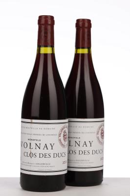 VOLNAY CLOS DES DUCS 2001 - Marquis d'Angerville - 2 Bottles