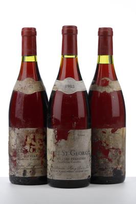NUITS ST GEORGES LES PERRIERES 1985 - Forey - 3 Bottles
