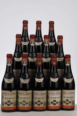 BAROLO 1958 - Marchesi di Barolo - 12 Bottles