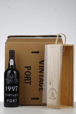 REAL VINICOLA VINTAGE PORT 1997 - Real Vinicola - 6 Bottles - Owc 1